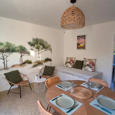 T2 Neuf 4p, Clim, 250m Plage, Parking Prive Devant Le Appartement *